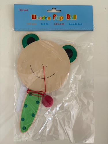 Wooden pop ball numero - ball,