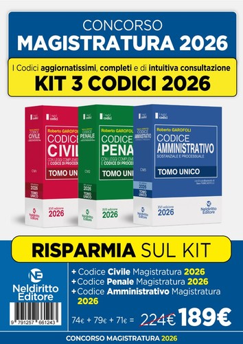 Kit codici civile penale - kit, e