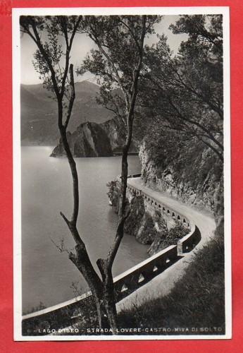 Lago iseo strada da - lago, d'iseo-