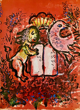 Lithographie Marc Chagall 1962