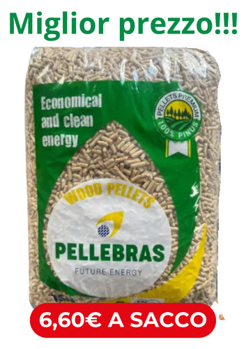 Pellet pellebras pino kg - pellet,