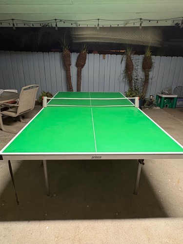 Gently used ping pong table