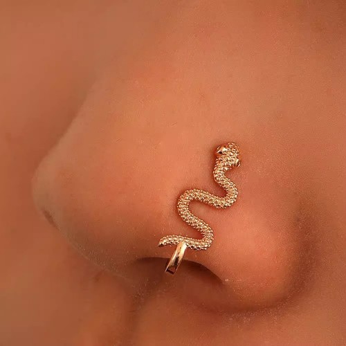 1pc serpente forma naso - serpente, a