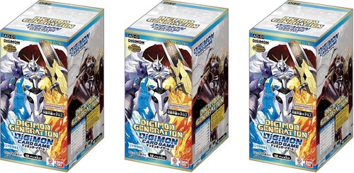 Box digimon card - 3,