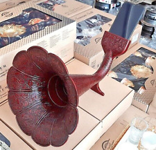 Grammofono acustico lettore musicale mobile amplificatore altoparlante wirele...