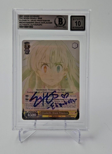Elizabeth signed card - elizabeth,