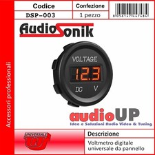 Voltmetro digitale per auto