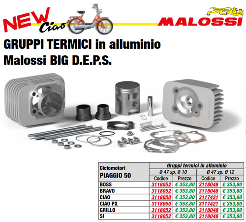Malossi gruppo termico big - gruppo,