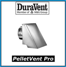Tubo DURAVENT PELLETVENT PRO diametro 3" tappo orizzontale quadrato #3PVP-HSC NUOVO!