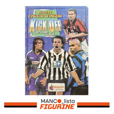 MANCOLISTA FIGURINE CALCIATORI MERLIN Kick Off 1998/1999