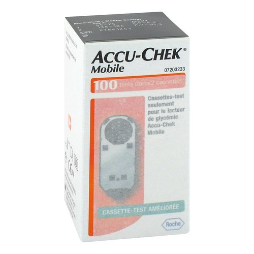 Accu chek mobile test cassette - accu,