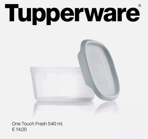 Tupperware one touch fresh - one,