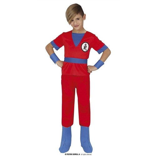 Costume ninja rosso simile - costume,