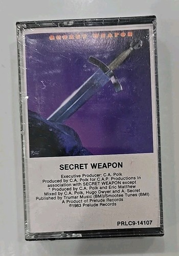 Secret weapon cassette 1983 - secret,