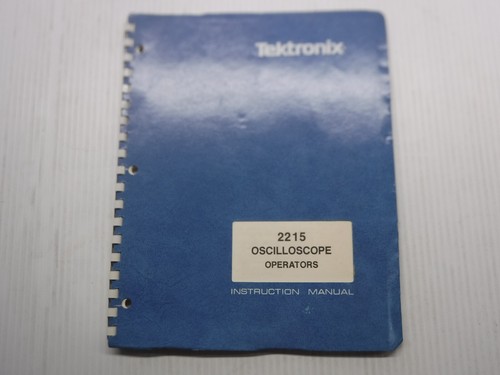 Tektronix 2215 manuale - tektronix,