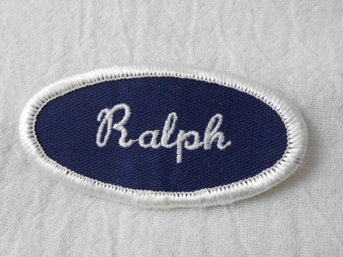 Ralph usato ricamato - ricamato, vintage