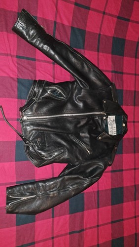 Chiodo vera pelle vintage - chiodo,