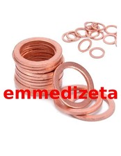 10 PZ RONDELLE RAME TUBI FRENO/FRIZIONE MOTO RASAMENTI GUARNIZIONI FORO 10mm 