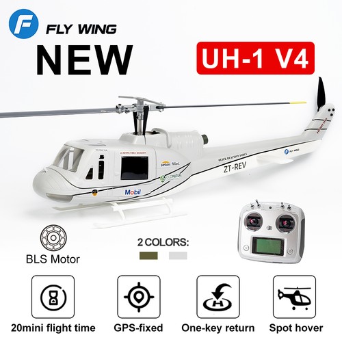Fly wing rc elicottero - uh-1, v4