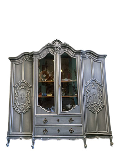 Antico armadio ante lacca - armadio, 4