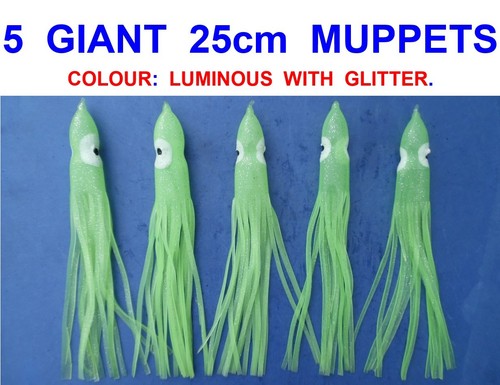 Esca giganti 25cm luminosi - 5,