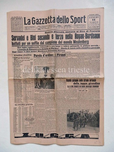 Gazzetta dello sport 1938 - gazzetta,