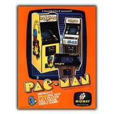 Pac man targa - -, insegna