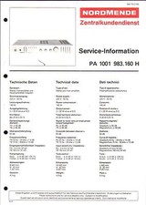 Nordmende Manuale di servizio