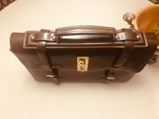 Valigetta/Portafoglio in pelle con doppia cintura "COLONEL" US ARMY - Made in USA