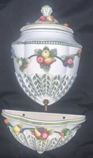 VTG 3 Pc Lavabo Raised Fruit