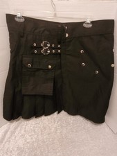 Kilt uomo nero scozzese