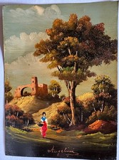 olio su rame