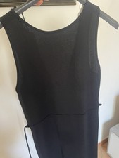 Vestito Nero Lungo Donna Tg. M