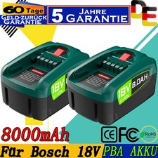 2 pezzi batteria 8000 mAh per