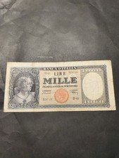 Rara ITALIA 1000 LIRE Testina
