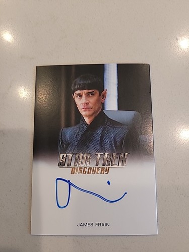 James frain sarek autograph - "sarek,