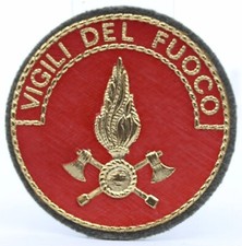 patch omerale vigili del fuoco divisa uniforme toppa caserma gradi militaria vv