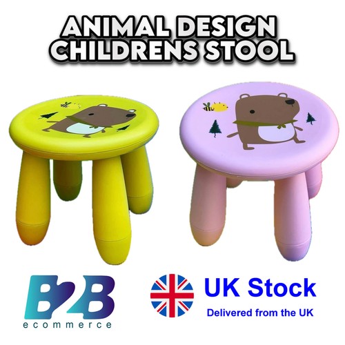 Sedia sgabello animali bambini