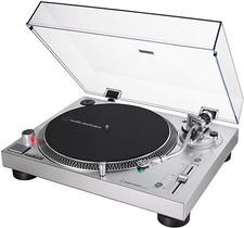 AUDIO TECHNICA AT-LP120XUSB SILVER GIRADISCHI PROFESSIONALE PER DJ ARGENTO