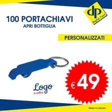 100 Portachiavi personalizzati