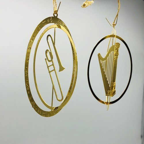 Arpa trombone musica vintage - e,
