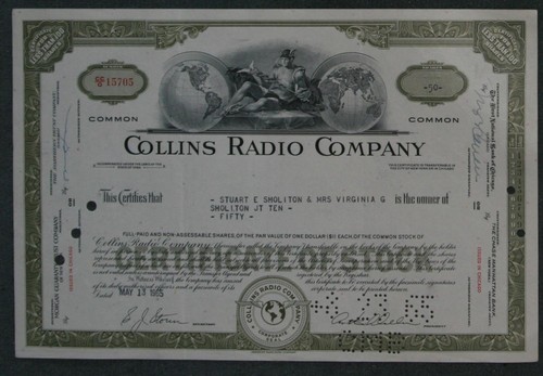 Collins radio company comune - radio,