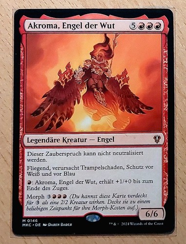 Mtg magic akroma angelo - magic:,