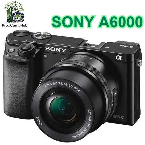 Sony alpha a6000 3 - sony, 24,3