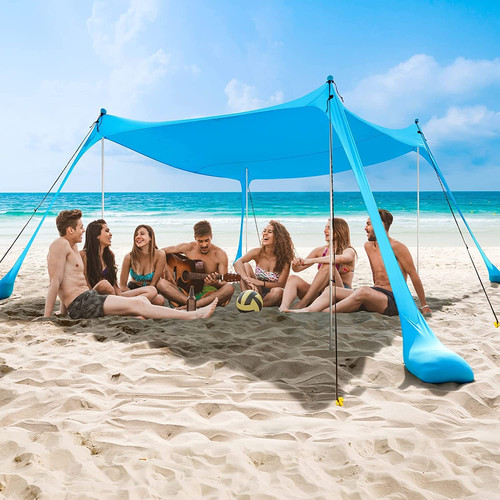 Tenda spiaggia parasole - da,