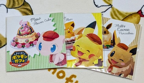 Pokemon cafe memo - cafe,