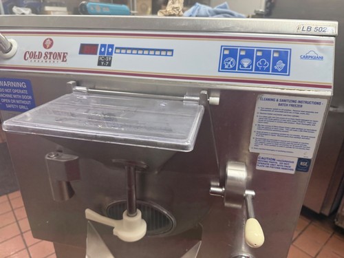 Carpigiani 502 batch - lb, g