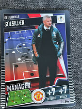 Topps Match Attax 101 2020/21 2021 Manager 104 Ole Gunnar Solskjaer Man United