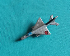 MiG-21 Fighter Jet - Terror Troops Silver Micro Machines Military Aircraft 1998