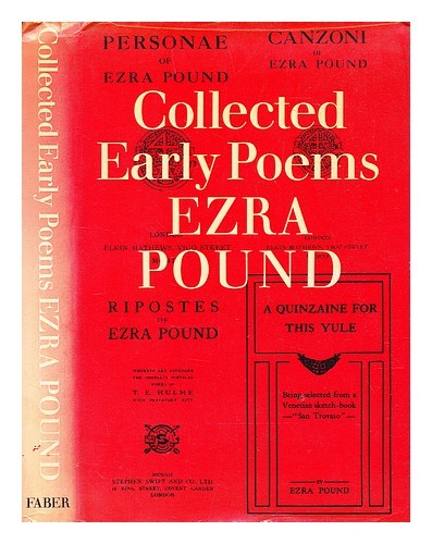 Pound ezra - pound,ezra, (1885-1972)